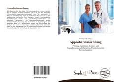 Buchcover von Approbationsordnung