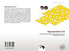 Buchcover von Appropriation Art