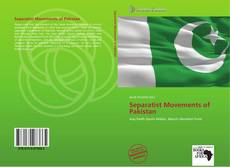 Capa do livro de Separatist Movements of Pakistan 