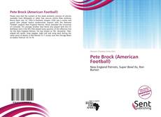 Capa do livro de Pete Brock (American Football) 