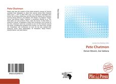 Capa do livro de Pete Chatmon 