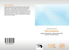 Capa do livro de Pete Costanza 