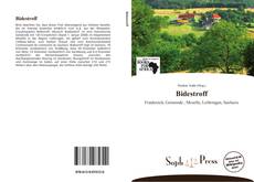 Capa do livro de Bidestroff 