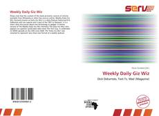 Buchcover von Weekly Daily Giz Wiz