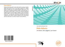 Capa do livro de Pete Adams 