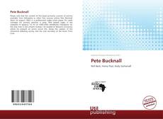 Portada del libro de Pete Bucknall