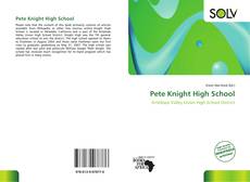 Pete Knight High School kitap kapağı