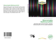 Portada del libro de Weerasinghe Mallimarachchi