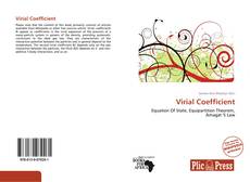 Capa do livro de Virial Coefficient 