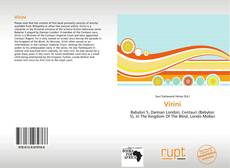 Capa do livro de Virini 