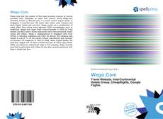 Bookcover of Wego.Com