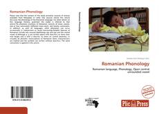 Capa do livro de Romanian Phonology 