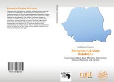 Portada del libro de Romania–Ukraine Relations