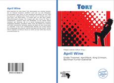 Capa do livro de April Wine 