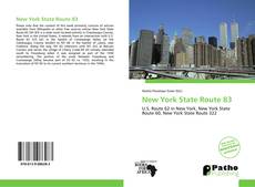 New York State Route 83 kitap kapağı