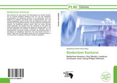 Capa do livro de Biederitzer Kantorei 