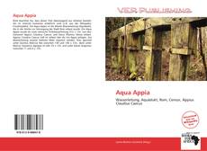 Couverture de Aqua Appia