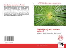 Portada del libro de Wei (Spring And Autumn Period)