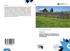 Bookcover of Barki