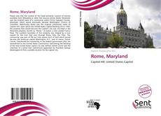 Capa do livro de Rome, Maryland 