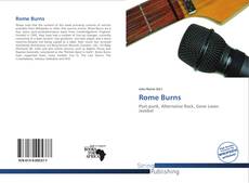 Rome Burns的封面