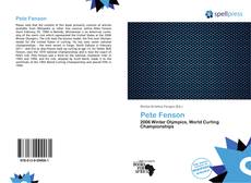 Pete Fenson kitap kapağı