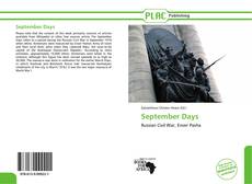 Portada del libro de September Days