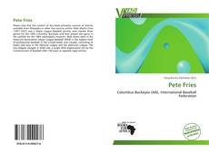 Portada del libro de Pete Fries