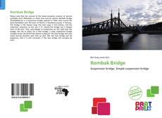 Copertina di Rombak Bridge