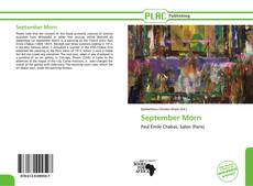 Buchcover von September Morn