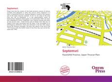 Portada del libro de Septemvri