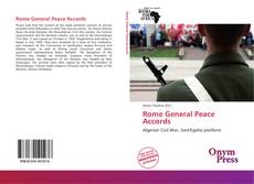 Capa do livro de Rome General Peace Accords 