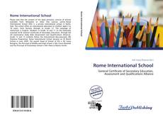 Bookcover of Rome International School