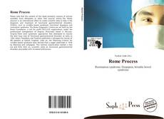 Capa do livro de Rome Process 