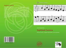 Capa do livro de Septimal Comma 