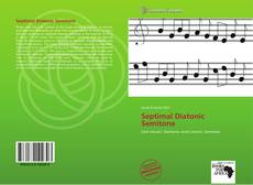 Capa do livro de Septimal Diatonic Semitone 