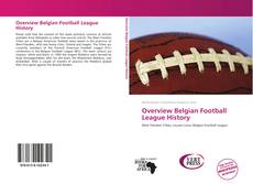 Couverture de Overview Belgian Football League History