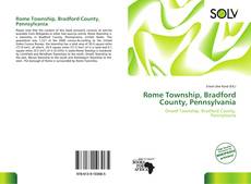 Bookcover of Rome Township, Bradford County, Pennsylvania