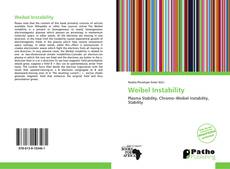 Weibel Instability kitap kapağı