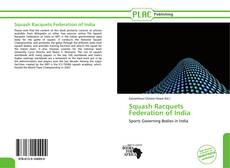 Capa do livro de Squash Racquets Federation of India 