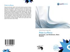 Portada del libro de Pete La Roca