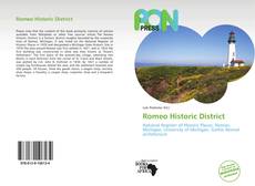 Buchcover von Romeo Historic District