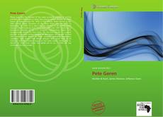 Bookcover of Pete Geren