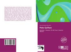 Buchcover von Pete Gofton