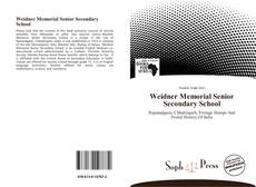 Bookcover of Weidner Memorial Senior Secondary School
