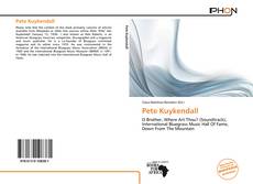 Copertina di Pete Kuykendall