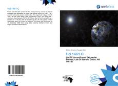 Portada del libro de Hd 1461 C