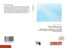 Bookcover of Pete Pfitzinger