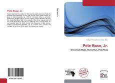 Capa do livro de Pete Rose, Jr. 