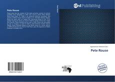 Portada del libro de Pete Rouse